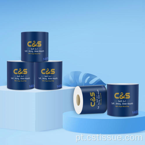 C&amp;S 4ply lateral selado 30 rolos de papel higiênico